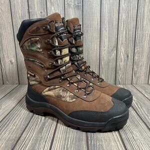 LaCrosse 4700M Hunting Boots Camo Genesys Gore Tex Men Sz 13 Leather Outdoor 11"